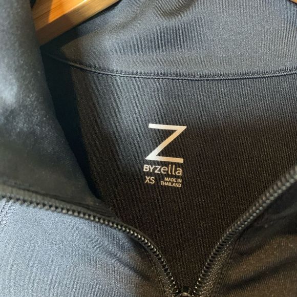 Z by Zella Black Half Zip Long Sleeve Size XS - Picture 5 of 6